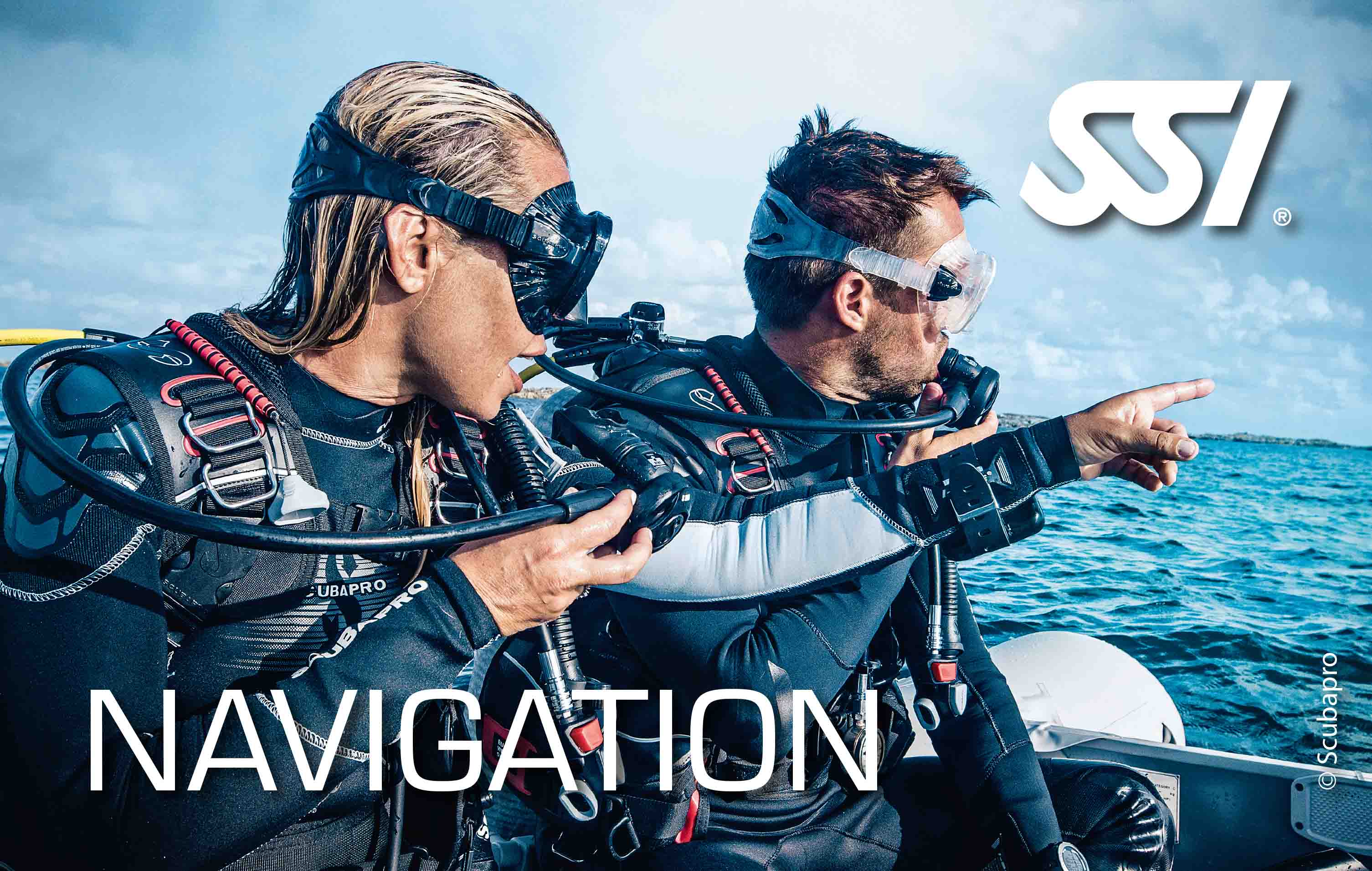 Formation : Navigation - French and English Diving Club in Amed, Bali