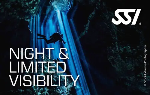 Night & Limited Visibility course – Evolution Diver, dive center in Amed, Bali